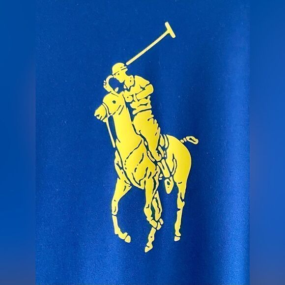 Polo Ralph Lauren Proformance Boys XL 18-20 Big Pony long sleeve T Royal Blue - Picture 5 of 9